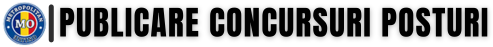 concursuri posturi gov ro
